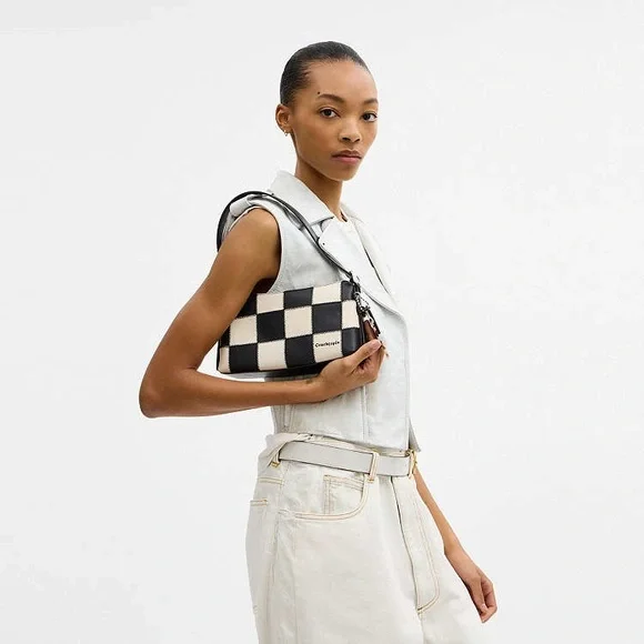 Coach Alter/Ego Small Slouchy Shoulder Bag In Upcrafted Leather NWT - Picture 7 of 9